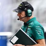 Adrian Newey'nin gergin yüz ifadesi, Red Bull garajı