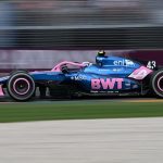 Alpine F1 aracı, 2026 hedefleri doğrultusunda pistte test sürüşü yaparken.