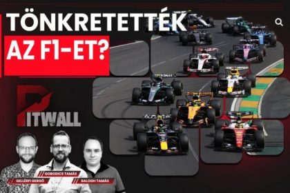 F1 araçları sıralanmış, yeni sezon tartışmalarını yansıtan görsel