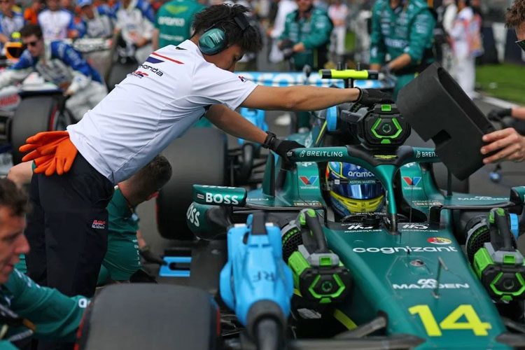 Aston Martin F1 aracı ve Honda mühendisleri, 2026 sezonu hazırlıkları