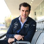 Formula E aracı pistte, İtalya'ya geri dönüş için hazırlık yapıyor.