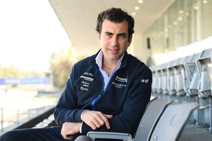 Formula E aracı pistte, İtalya'ya geri dönüş için hazırlık yapıyor.