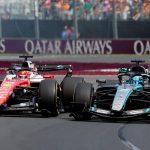 Charles Leclerc ve George Russell Avustralya'da mücadele ederken