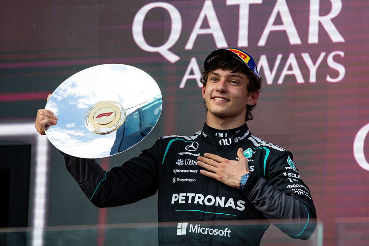 Andrea Kimi Antonelli Melbourne'de yarışa hazırlanıyor, şampiyonluk iddiası