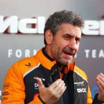 McLaren Çin GP çifte terk olayında Andrea Stella’nın açıklamaları, Shanghai pisti, 2025.