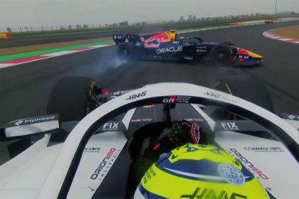 Oliver Bearman Çin GP’de kazadan mucizevi şekilde kurtulurken, nefes kesen anlar.