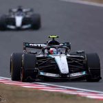 Andrea Kimi Antonelli’nin ilk F1 zaferi anı, Çin Grand Prix podyumu.