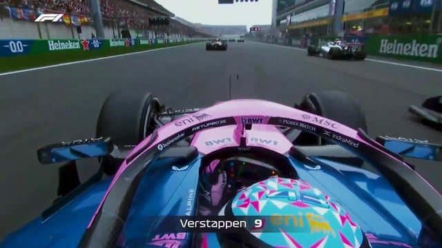 Franco Colapinto startta rakipleri geçti, inanılmaz anlar!