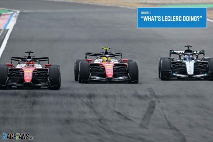 Leclerc ve Hamilton kavgası Şanghay’da: Russell’ın gözünden olay