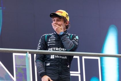 Nico Rosberg ve Kimi Antonelli Çin Grand Prix zaferinde bir arada