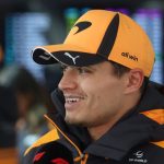 Lando Norris Madame Tussauds balmumu heykeli ile Londra’da onurlandırılıyor.