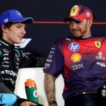 Lewis Hamilton ve Kimi Antonelli zaferi sonrası Çin GP kutlaması