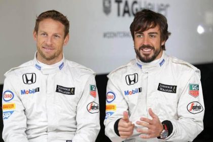 Fernando Alonso ve Button, McLaren günlerinden bir kare, kazanma tutkusuyla dolu!