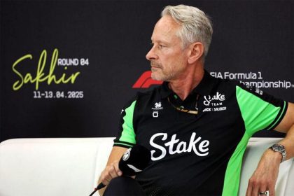 Jonathan Wheatley Audi F1 ayrılığı sonrası padokta, Bahreyn 2025 konferansı.