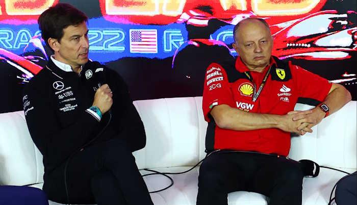 Ferrari ADUO Sistemi ile 2026’da güçleniyor, Fred Vasseur ve Ferrari ekibi.