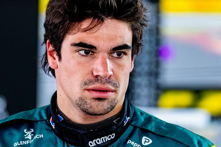 Lance Stroll ve Aston Martin Suzuka pistinde mücadele ederken padokta.