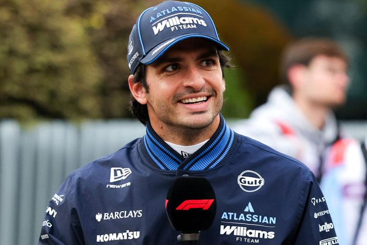 Carlos Sainz gelecek planları hakkında konuşurken Williams ile Çin’de.