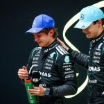 George Russell ve F1 şampiyonluk tehdidi: Mercedes pilotu yarışta.