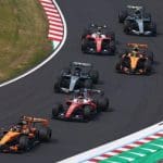 Mercedes F1 aracı kalkış anında, Mercedes'in F1 startları çalışmaları sürüyor