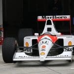 McLaren Miami Şov Sürüşü etkinliğinden bir F1 aracı fotoğrafı