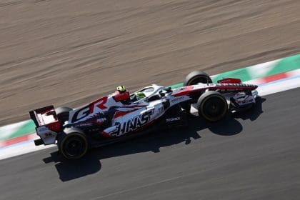 Haas F1 aracı pistte, 2026 sezonu