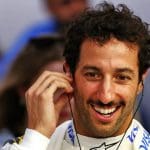 Daniel Ricciardo'nun F1'den ayrılışı sonrası yüzündeki şaşkın ifade.