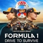 Netflix'in Drive to Survive dizisinin afişi