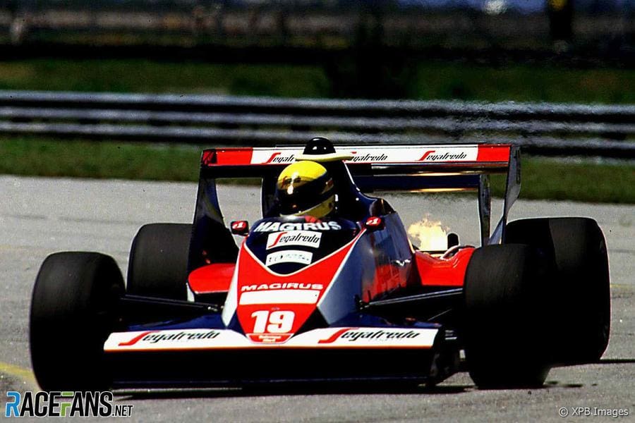 Ayrton Senna'nın 1984 Toleman TG184 aracı: F1 tarihinin ikonik parçası