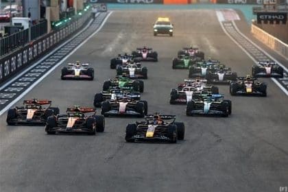 Fuji TV NEXT'in F1 2025 Sezonu özel yayınından bir kare