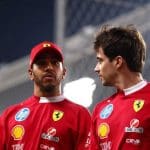 Hamilton ve Leclerc, Ferrari aracıyla test sürüşünde