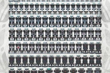 Mercedes AMG F1 aracı pistte, 125 Grand Prix zaferini kutluyor