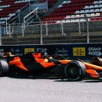 Leonardo Fornaroli, McLaren ile Silverstone pistinde test sürüşünde