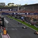 Fuji TV'nin F1 yayınları logosu, yarış heyecanıyla dolu!