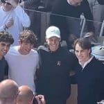 F1 pilotları Jannik Sinner'ı Monaco Masters'ta desteklerken