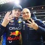 Max Verstappen ve Gianpiero Lambiase'nin kutlama anı: Verstappen Lambiase Radyosu