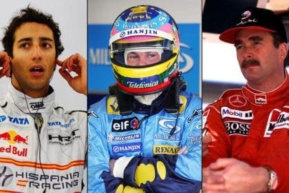 Unutulan pilot ve takım kombinasyonları görseli, Formula 1 nostaljisi