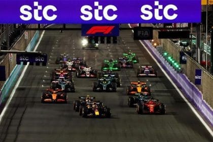 F1 GP Suudi Arabistan 2024 başlangıç anı. Heyecan dorukta!