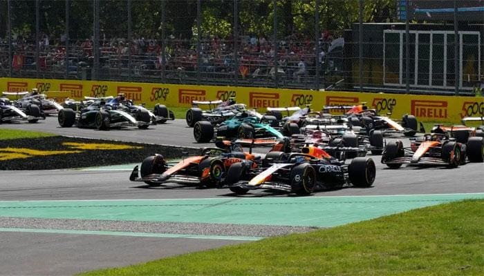 Monza Pisti F1 yarışı ilk viraj görüntüsü, pist yenilemeleriyle daha da heyecanlı