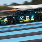 Lance Stroll GT3 aracıyla Paul Ricard pistinde yarışırken