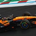 Oscar Piastri, McLaren F1 aracıyla Nürburgring testinde.