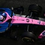 Franco Colapinto, Alpine F1 aracıyla Silverstone pistinde test sürüşünde