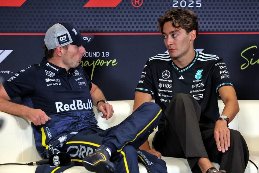 Max Verstappen F1'i bırakır mı? George Russell'ın açıklaması.