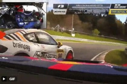 Max Verstappen Nürburgring'de aldığı Verstappen Cezası sonrası üzgün görünüyor
