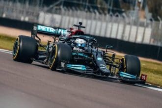 Mercedes AMG'den Doriane Pin F1 testi, Silverstone pistinde