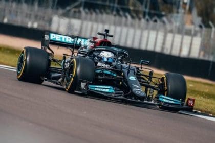 Mercedes AMG'den Doriane Pin F1 testi, Silverstone pistinde