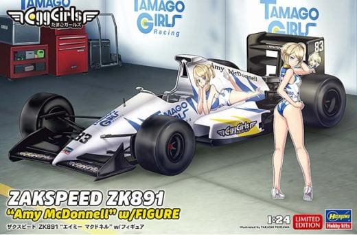 Zakspeed ZK891 model seti, Amy McDonnell figürü ile birlikte