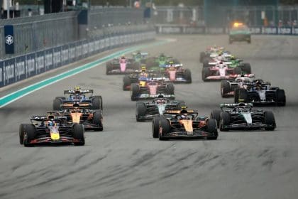 2026 F1 Miami Grand Prix'sinin görseli, yarış heyecanını yansıtıyor