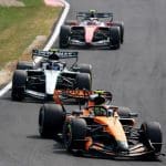 McLaren F1 aracı pistte, F1'de lift and coast tartışmaları