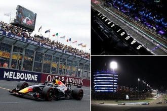 Avustralya F1 Grand Prix'sinde büyük değişiklik haberi Melbourne pistinden görüntüler