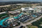 Miami Grand Prix Bahis Rehberi için Hard Rock Stadyumu pist görüntüsü